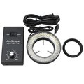 Amscope 144-LED Microscope Ring Light with Adapter LED-144